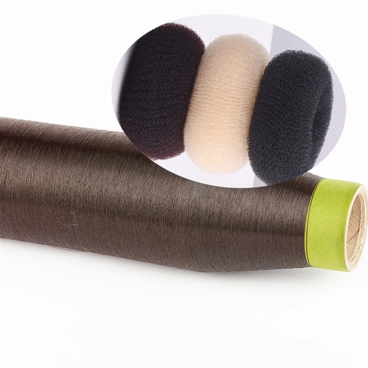 0.15mm Black Color Nylon Monofilament Yarn For Hair Bun suppliers